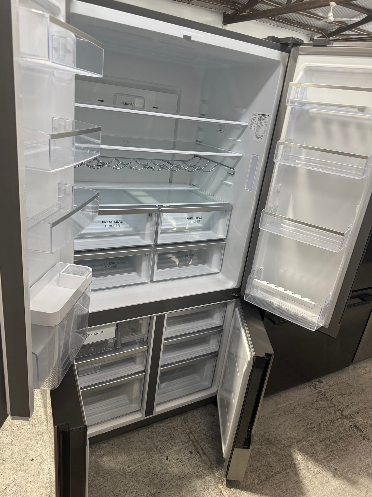Factory second Westinghouse WQE5660SA is a 564-litre quad-door refrigerator - Second Hand Appliances Geebung