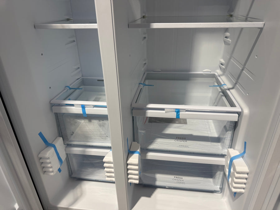 Factory second Westinghouse WSE6200WB 624L Side by Side Refrigerator – White - Second Hand Appliances Geebung