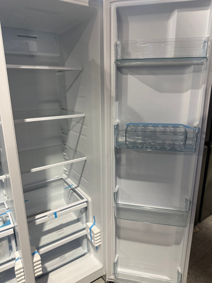 Factory second Westinghouse WSE6200WB 624L Side by Side Refrigerator – White - Second Hand Appliances Geebung