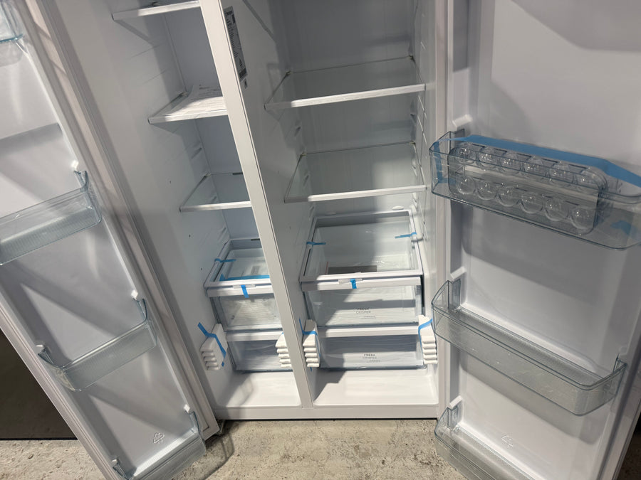 Factory second Westinghouse WSE6200WB 624L Side by Side Refrigerator – White - Second Hand Appliances Geebung