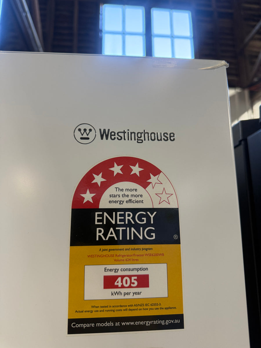 Factory second Westinghouse WSE6200WB 624L Side by Side Refrigerator – White - Second Hand Appliances Geebung