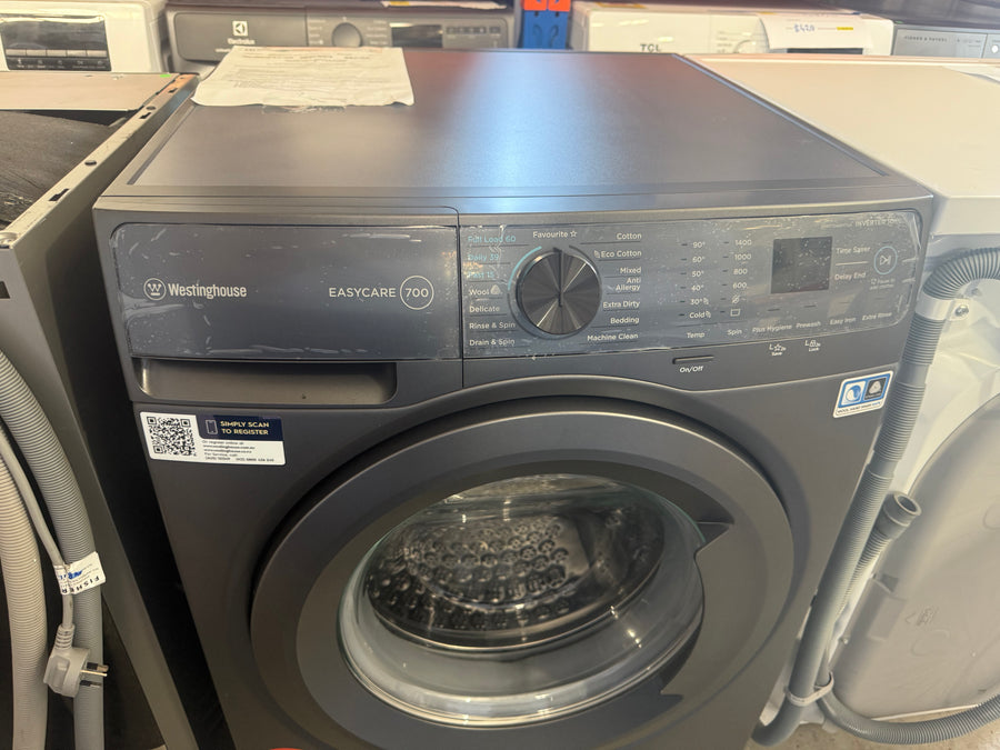 Factory second Westinghouse WWF1044M7SA – 10 kg EasyCare Front Load Washing Machine - Second Hand Appliances Geebung