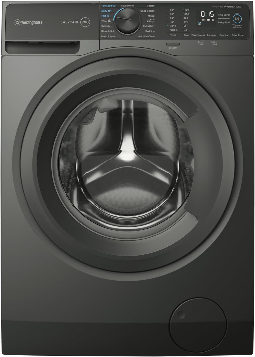 Factory second Westinghouse WWF1044M7SA – 10 kg EasyCare Front Load Washing Machine - Second Hand Appliances Geebung