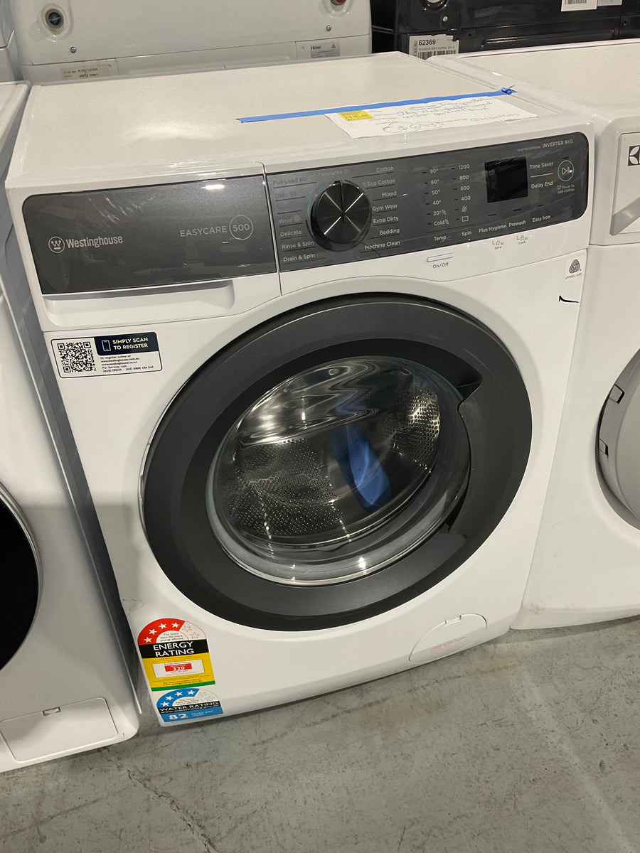 Transportation damaged Westinghouse WWF9024M5WA 9kg EasyCare Front Load Washer - Second Hand Appliances Geebung