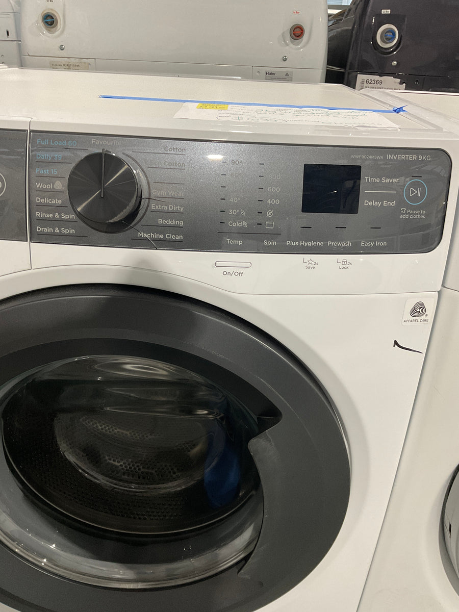 Transportation damaged Westinghouse WWF9024M5WA 9kg EasyCare Front Load Washer - Second Hand Appliances Geebung