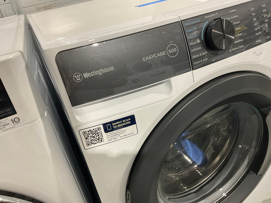 Transportation damaged Westinghouse WWF9024M5WA 9kg EasyCare Front Load Washer - Second Hand Appliances Geebung