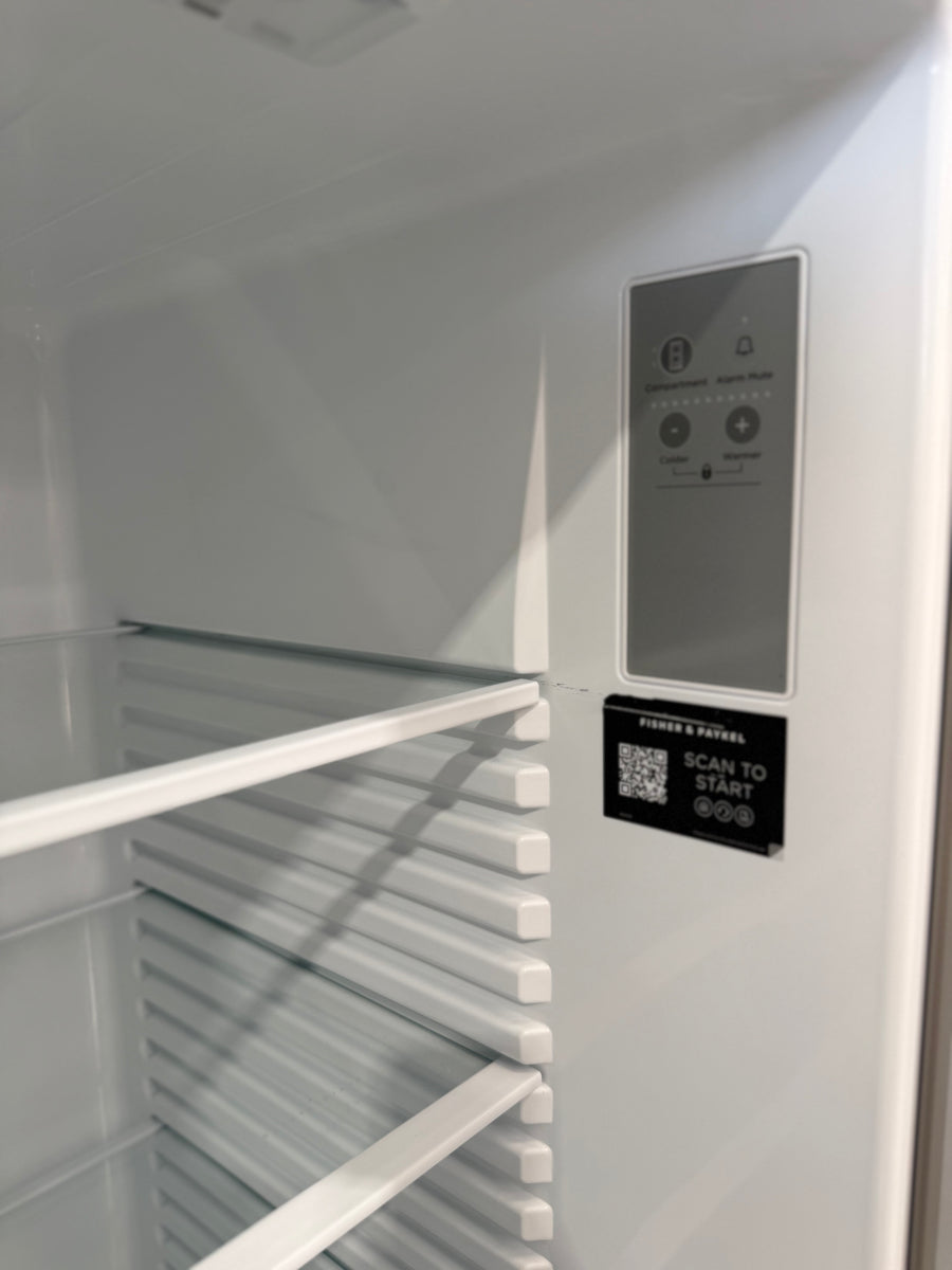 Fisher & Paykel 380L Bottom Mount Refrigerator – RF402BLYX5 - Second Hand Appliances Geebung