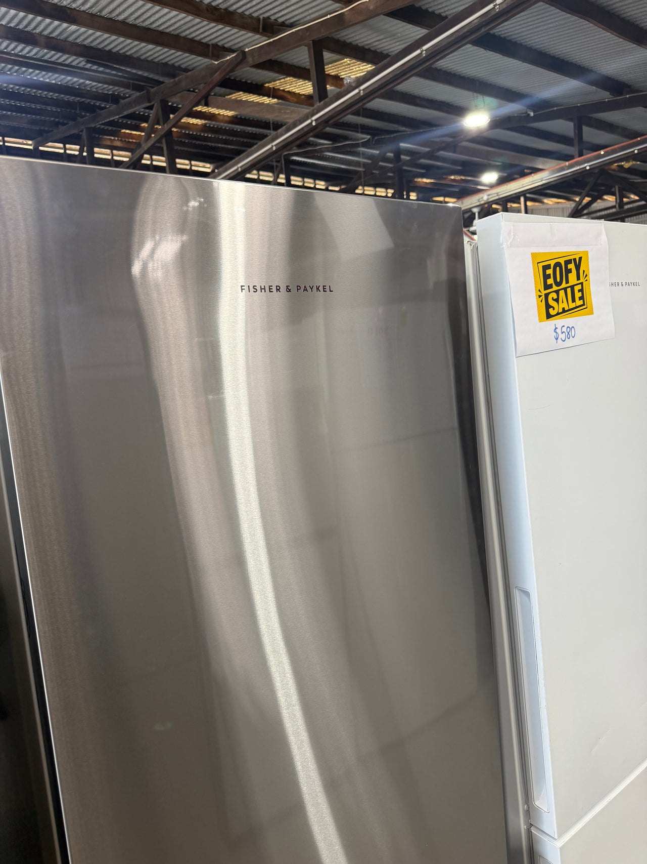 Fisher & Paykel 380L Bottom Mount Refrigerator – RF402BLYX5 - Second Hand Appliances Geebung