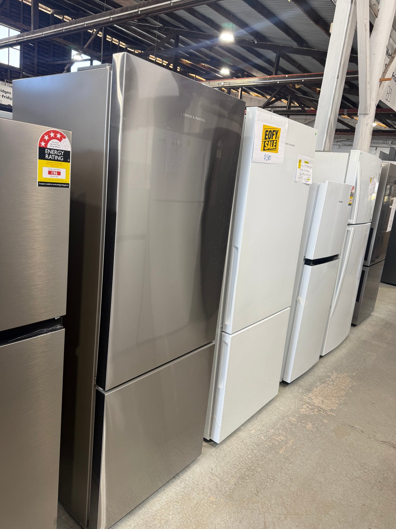 Fisher & Paykel 380L Bottom Mount Refrigerator – RF402BLYX5 - Second Hand Appliances Geebung