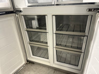 Thumbnail for Fisher & Paykel 538L Series 7 Quad Door Refrigerator with Ice & Water – Black Stainless Steel (RF605QDUVB2) - Second Hand Appliances Geebung