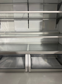 Thumbnail for Fisher & Paykel 538L Series 7 Quad Door Refrigerator with Ice & Water – Black Stainless Steel (RF605QDUVB2) - Second Hand Appliances Geebung