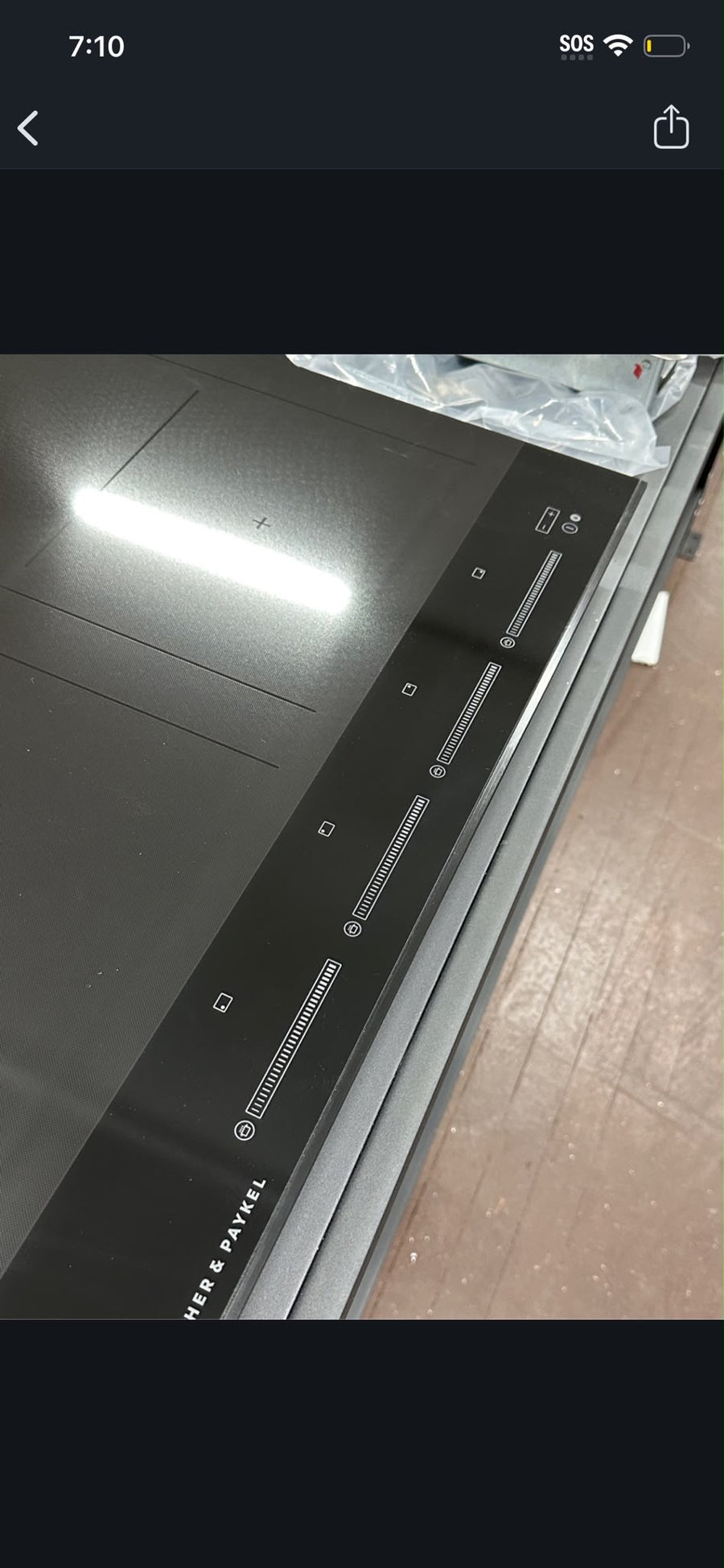 Fisher & Paykel 60cm Series 7 4 Zone Induction Cooktop with SmartZone CI604DTB4 - Second Hand Appliances Geebung