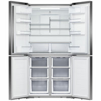Thumbnail for Fisher & Paykel Series 7 538L Quad Door Refrigerator Black Stainless Steel RF605QDVB2 - Second Hand Appliances Geebung