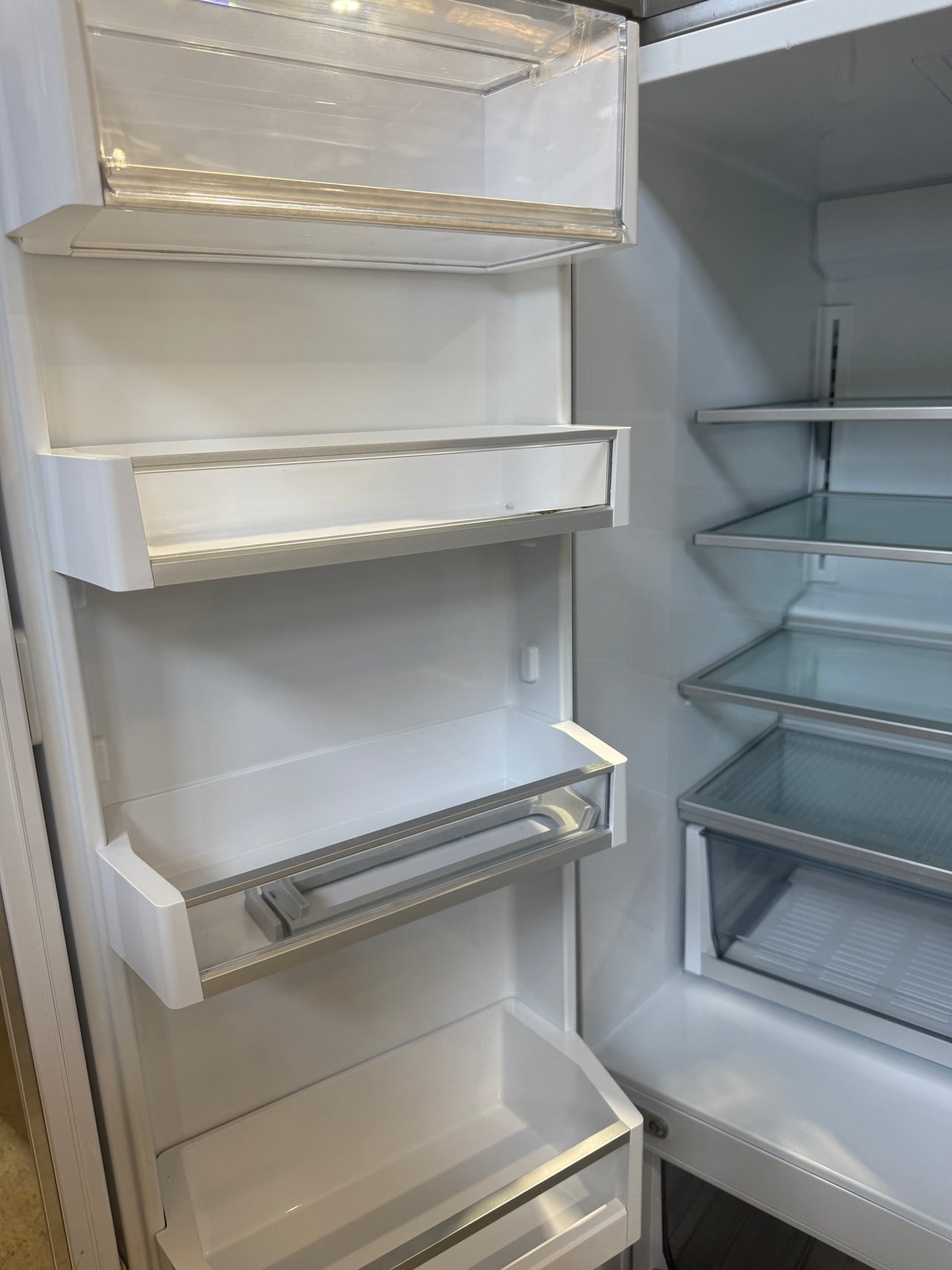 Fisher & Paykel Series 7 538L Quad Door Refrigerator Black Stainless Steel RF605QDVB2 - Second Hand Appliances Geebung