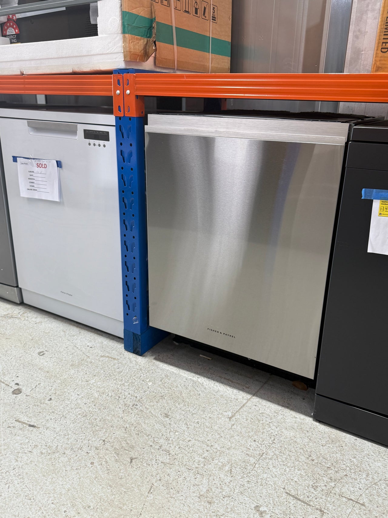 Fisher & Paykel Series 9 Tall Built Under Dishwasher Stainless Steel DW60UNT4X2 - Second Hand Appliances Geebung