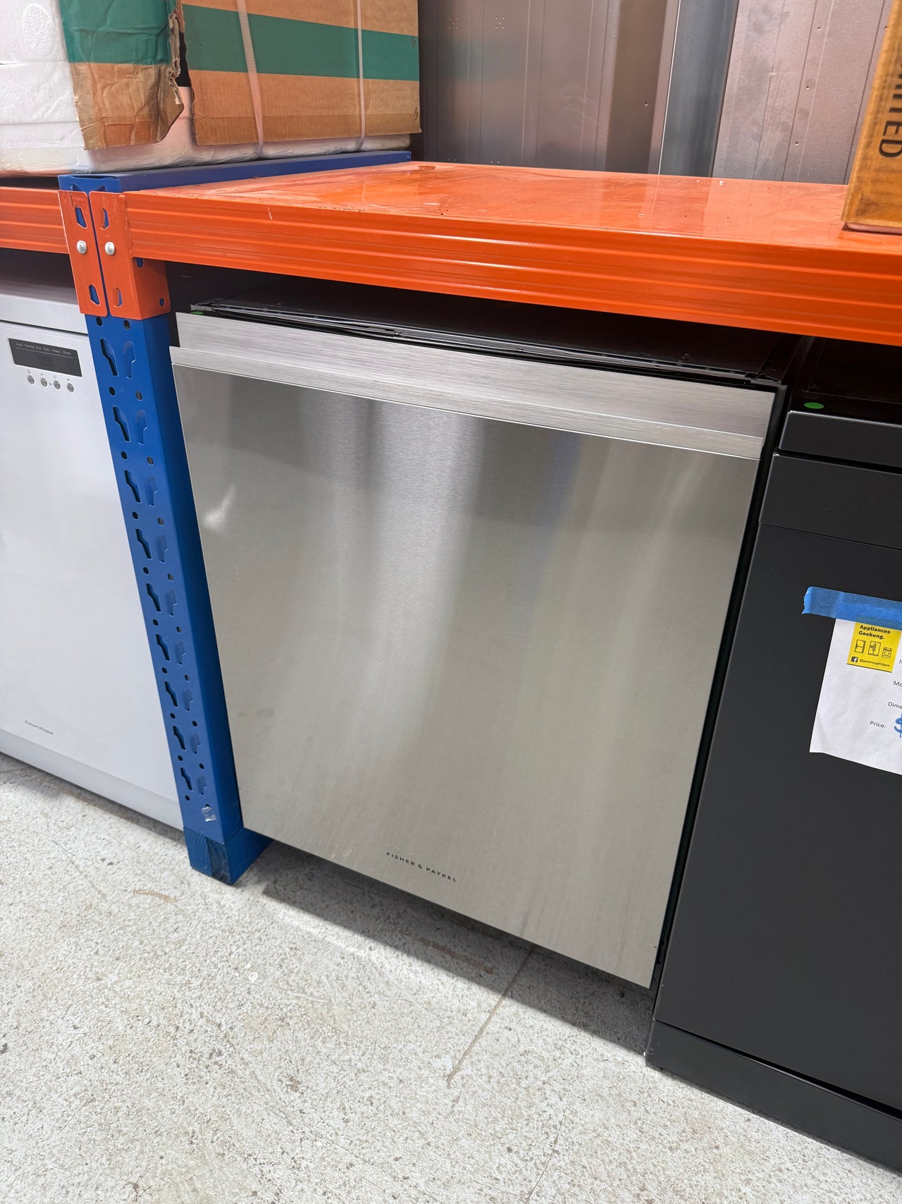 Fisher & Paykel Series 9 Tall Built Under Dishwasher Stainless Steel DW60UNT4X2 - Second Hand Appliances Geebung