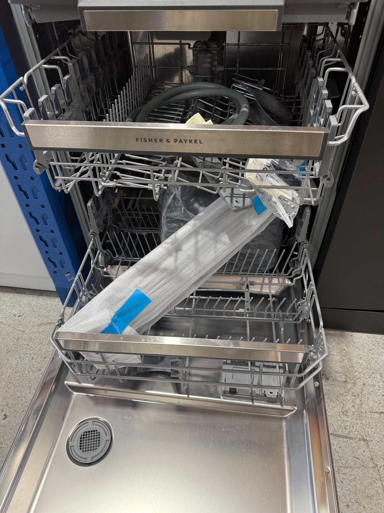 Fisher & Paykel Series 9 Tall Built Under Dishwasher Stainless Steel DW60UNT4X2 - Second Hand Appliances Geebung