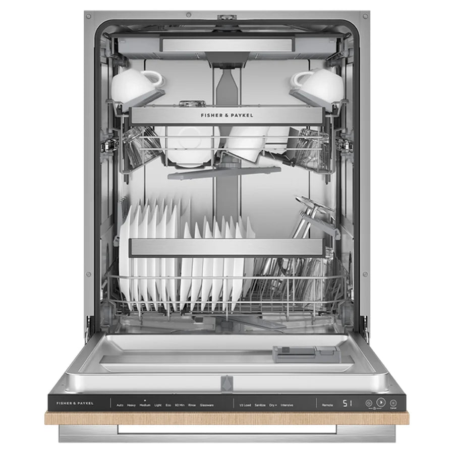 Factory second FISHER & PAYKEL SERIES 7 INTEGRATED DISHWASHER, TALL, SANITISE DW60UT4I2 - Second Hand Appliances Geebung
