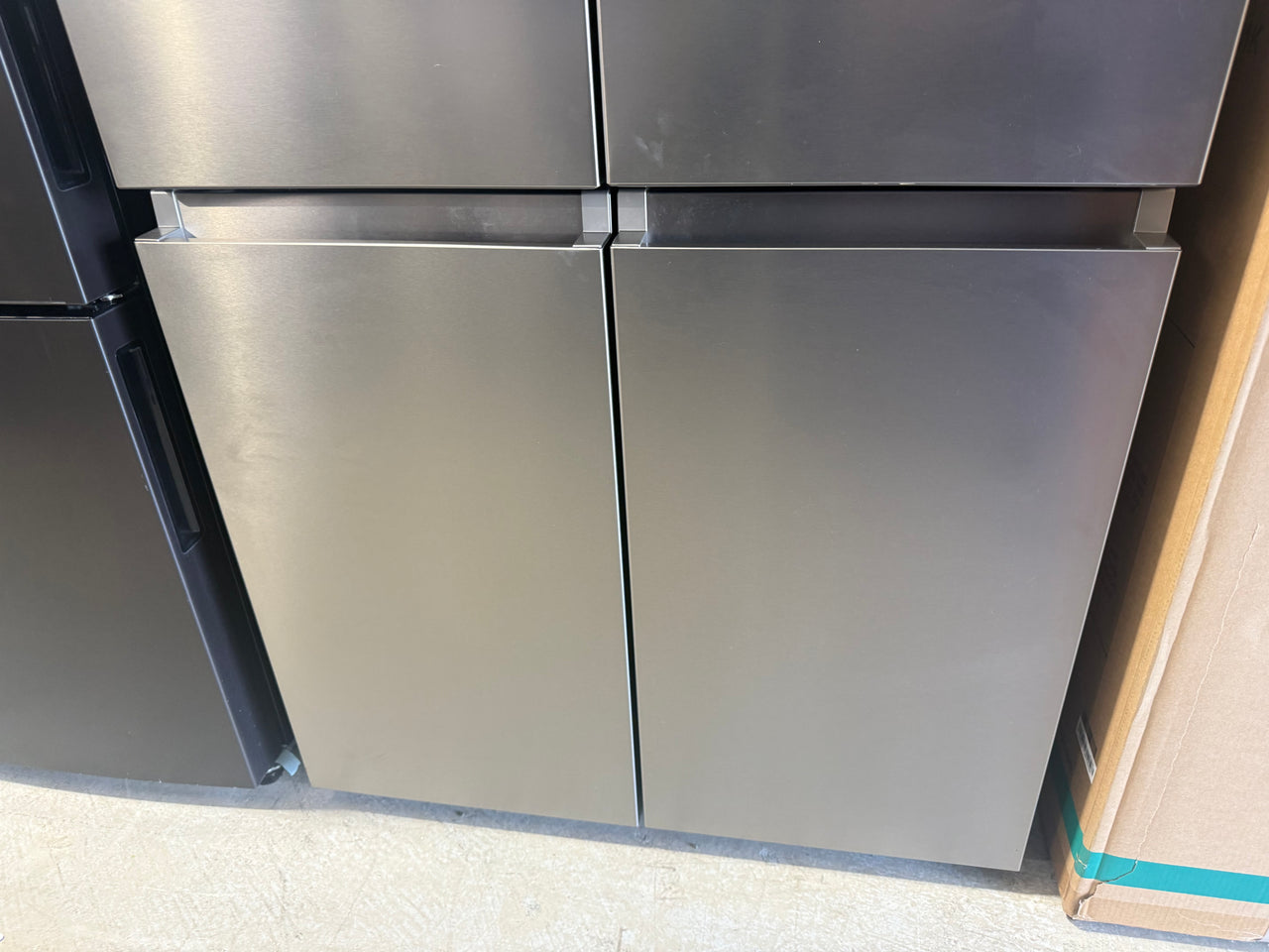 Buy Hisense 609l French Door Refrigerator – Stainless Steel  Model: HRCD610TS | PureFlat Collection |  | [product_variant] | Second Hand Appliances Geebung Brisbane