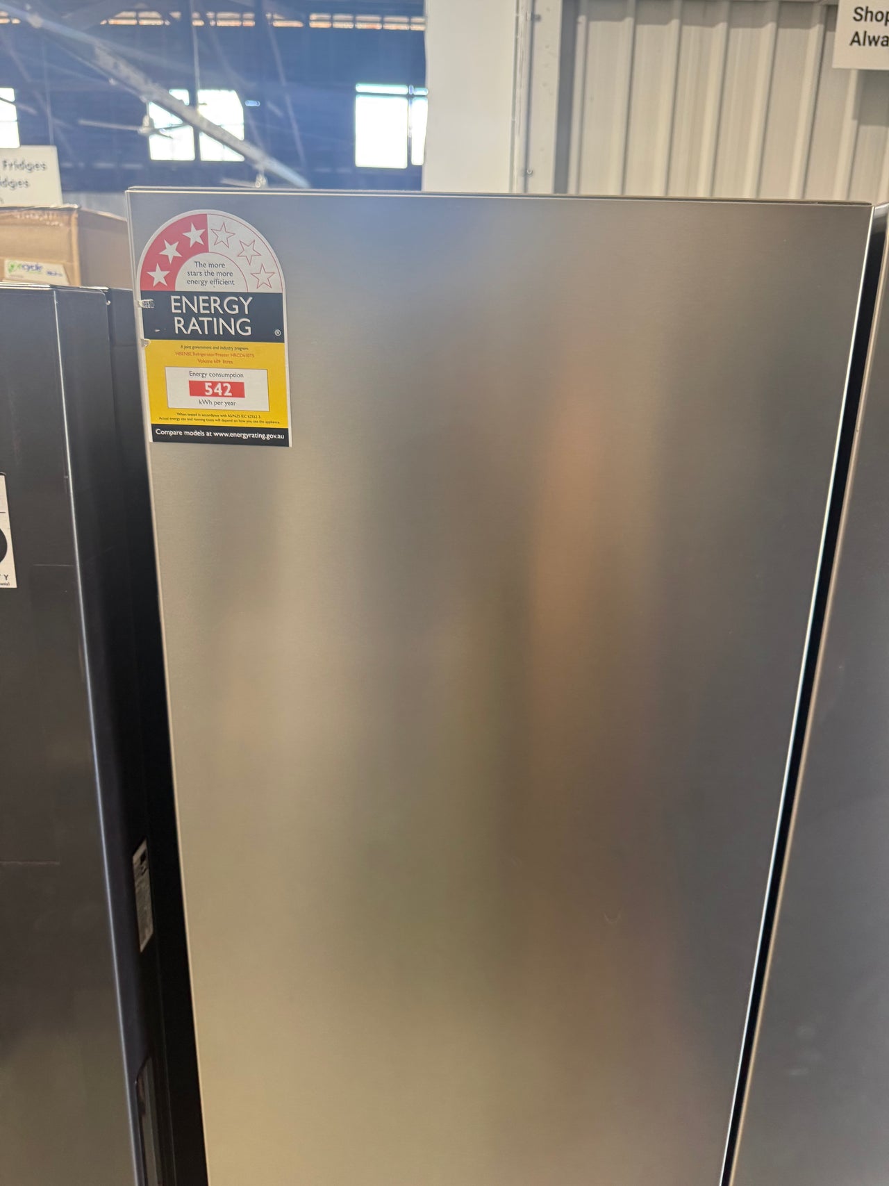 Buy Hisense 609l French Door Refrigerator – Stainless Steel  Model: HRCD610TS | PureFlat Collection |  | [product_variant] | Second Hand Appliances Geebung Brisbane