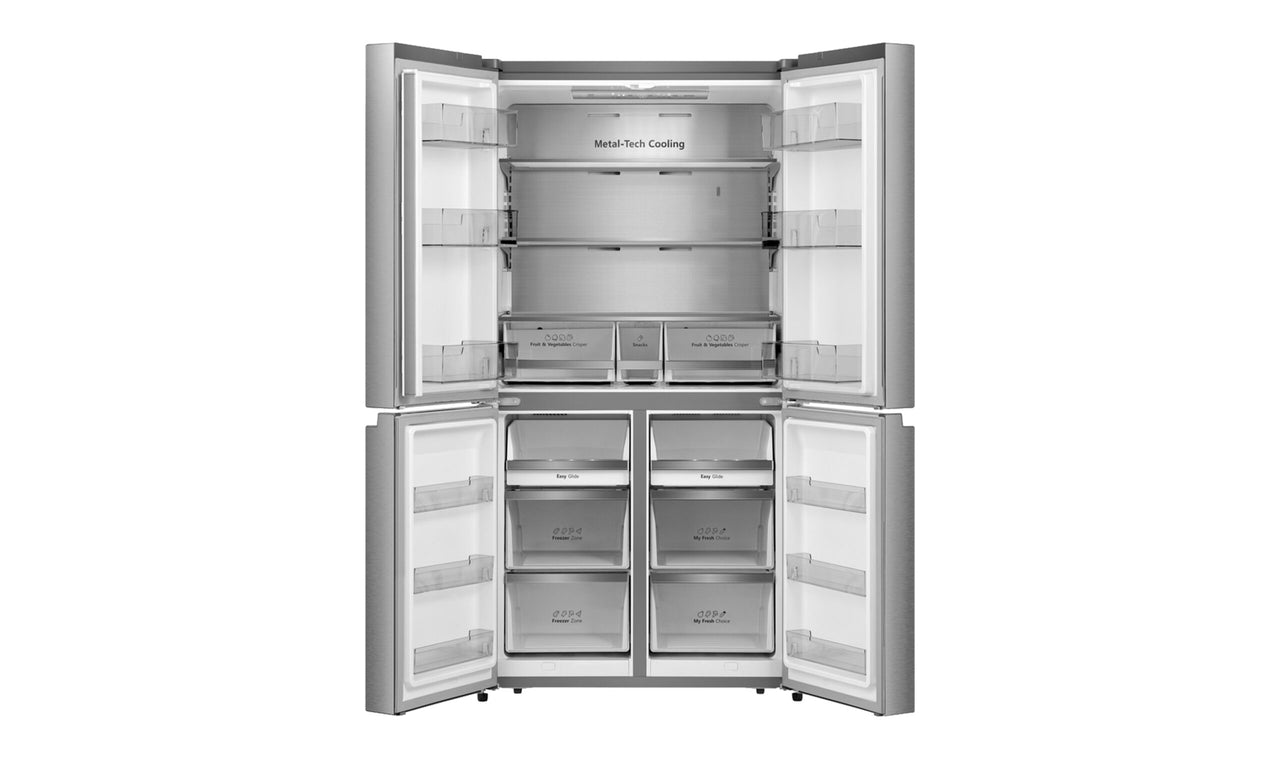 Buy Hisense 609l French Door Refrigerator – Stainless Steel  Model: HRCD610TS | PureFlat Collection |  | [product_variant] | Second Hand Appliances Geebung Brisbane