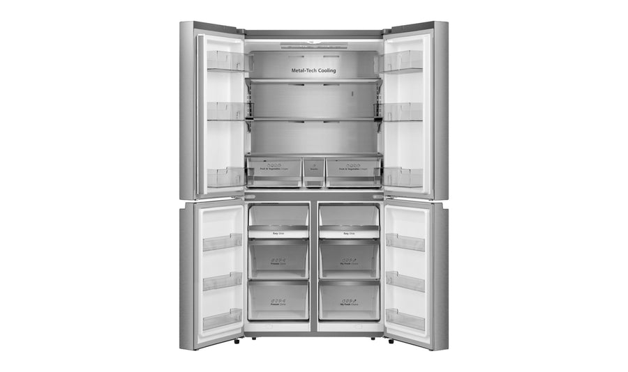 Buy Hisense 609l French Door Refrigerator – Stainless Steel  Model: HRCD610TS | PureFlat Collection |  | [product_variant] | Second Hand Appliances Geebung Brisbane
