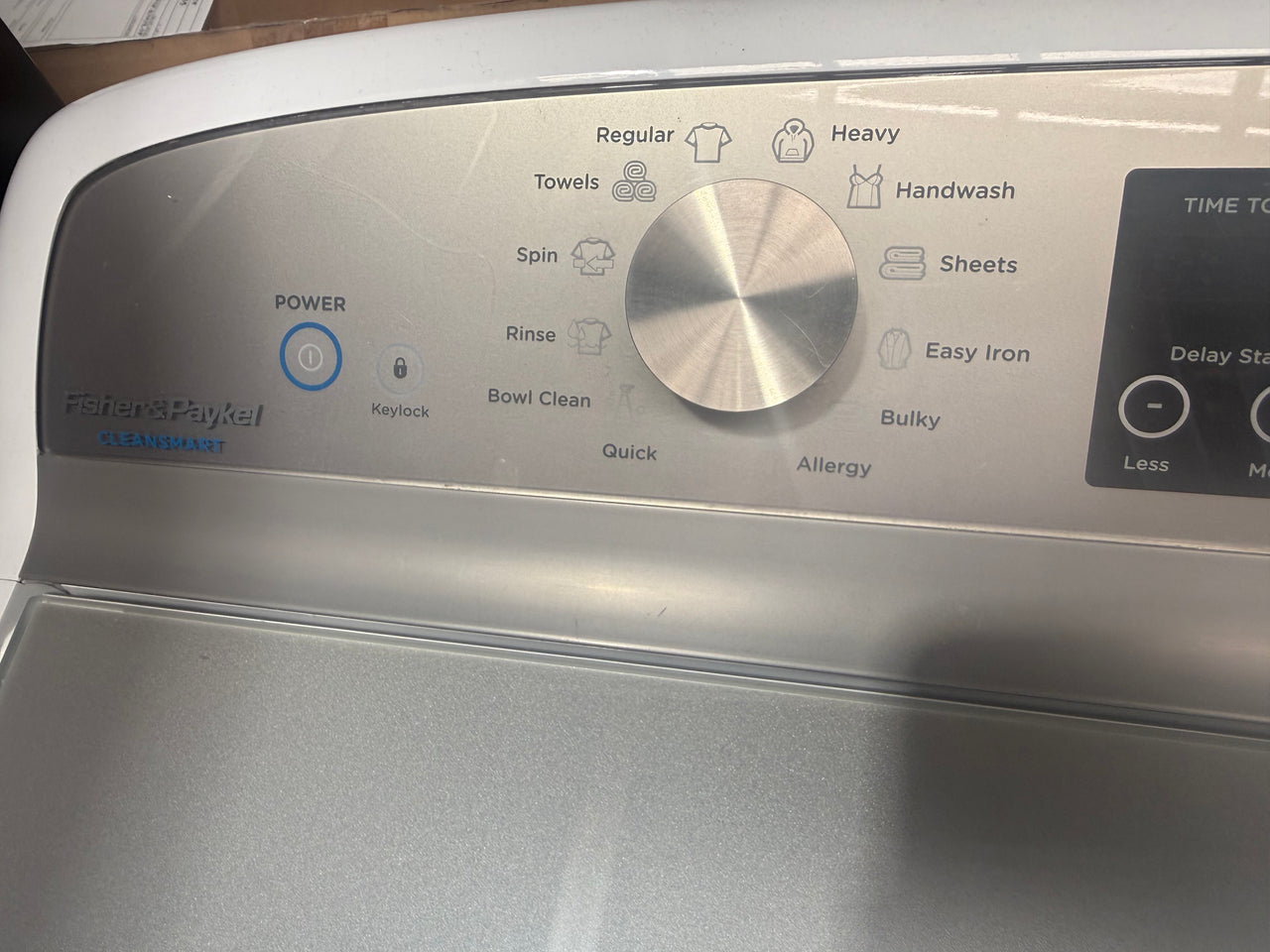 Second hand Fisher & Paykel WL1068P1 – 10 kg Top Load Washing Machine