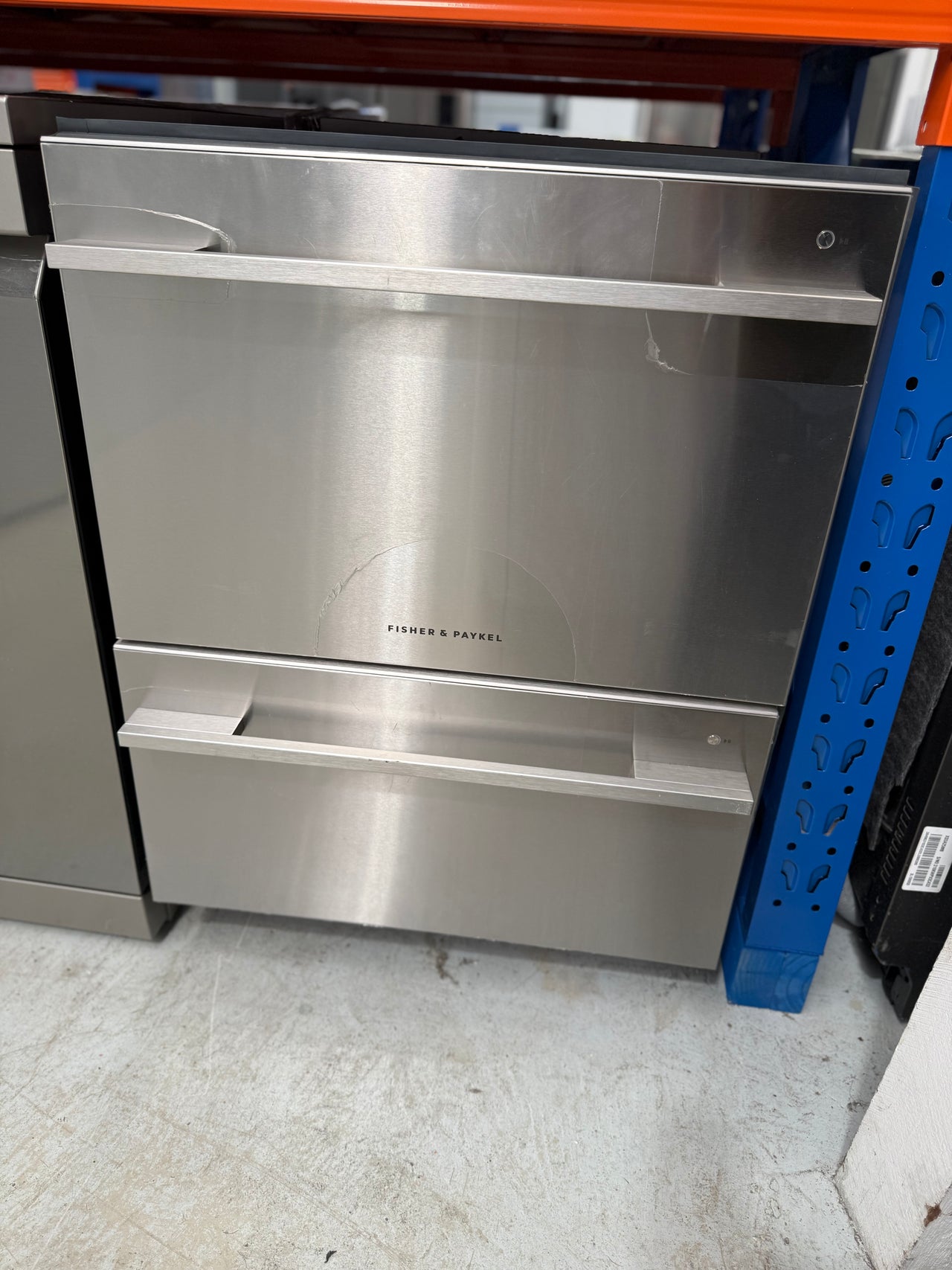 Factory second Fisher&Paykel DD60DDFX9 Double DishDrawer™ Dishwasher – Stainless Steel