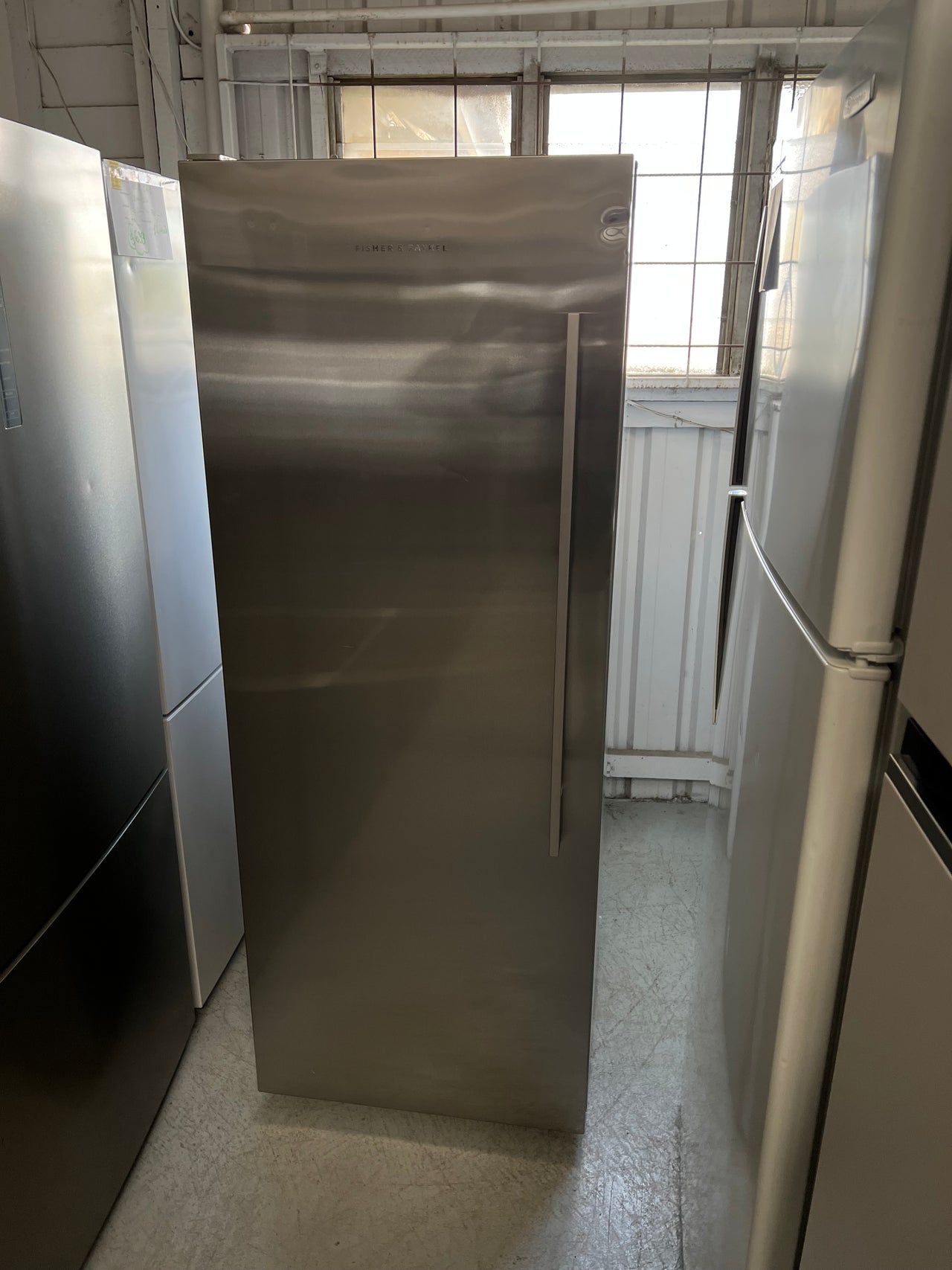 Factory second Fisher & Paykel 451L Upright Fridge E450LXFD1 - Second Hand Appliances Geebung