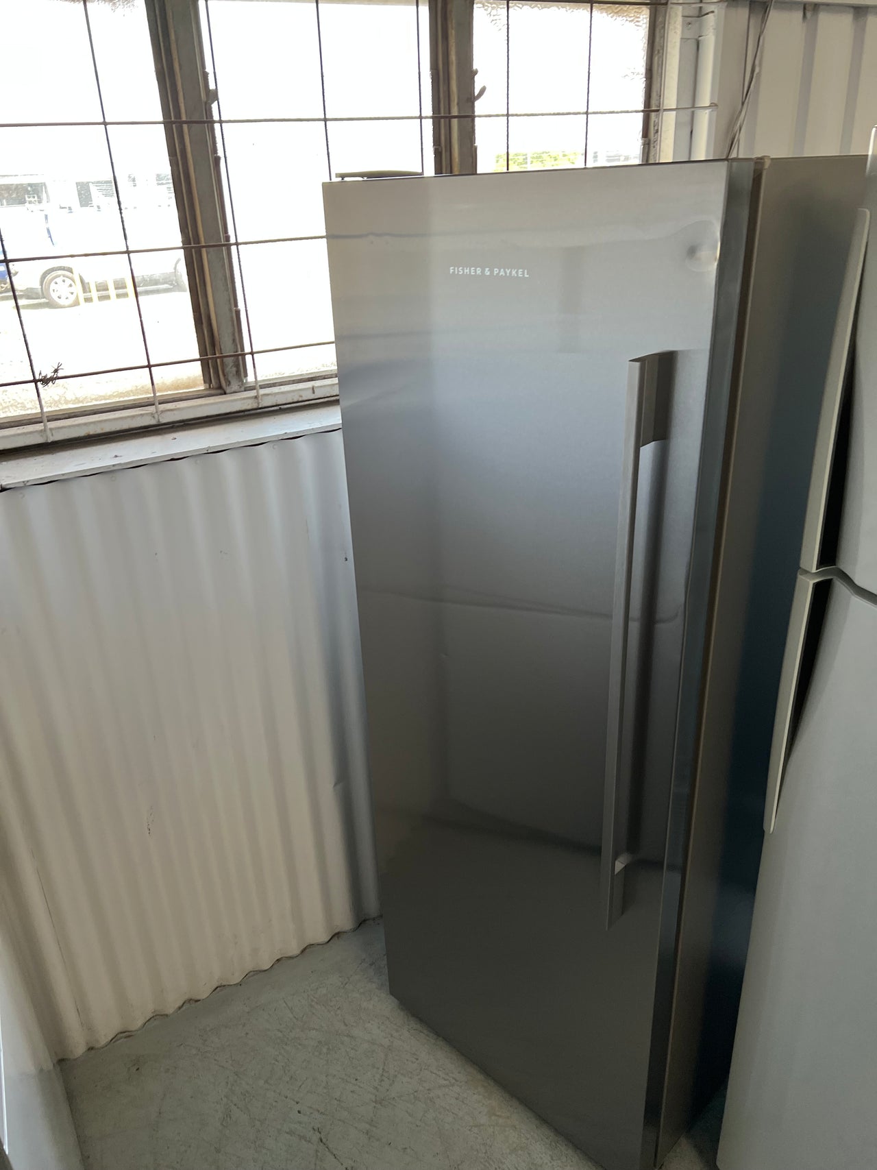 Factory second Fisher & Paykel 451L Upright Fridge E450LXFD1 - Second Hand Appliances Geebung