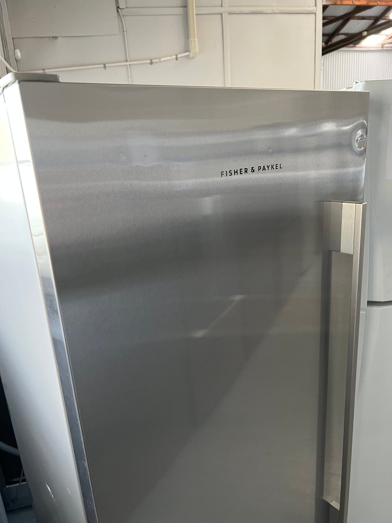 Factory second Fisher & Paykel 451L Upright Fridge E450LXFD1 - Second Hand Appliances Geebung