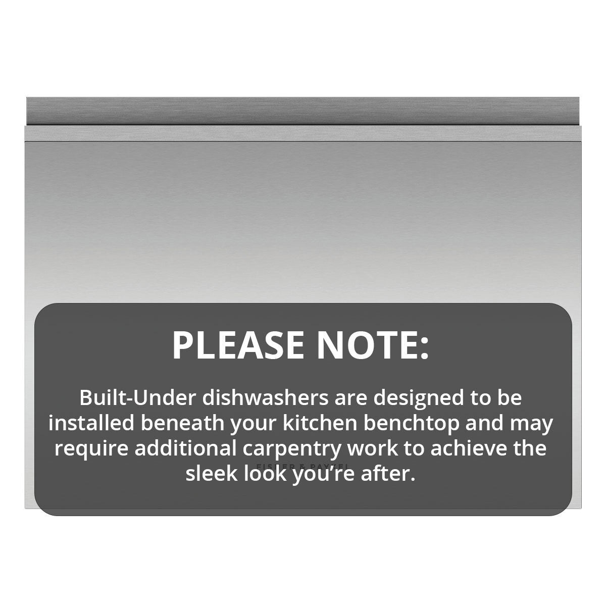 Transportation damaged Fisher & Paykel Series 9 Built-Under Single DishDrawer Dishwasher - Stainless Steel DD60ST4NX9 - Second Hand Appliances Geebung