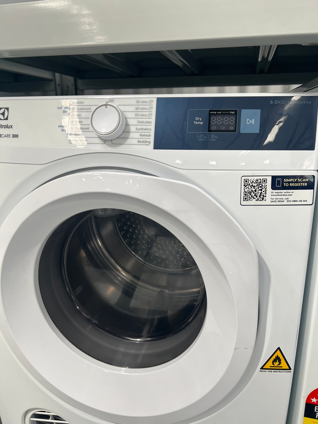 Second hand Electrolux 6kg Sensor Dryer EDV605H3WB - Second Hand Appliances Geebung