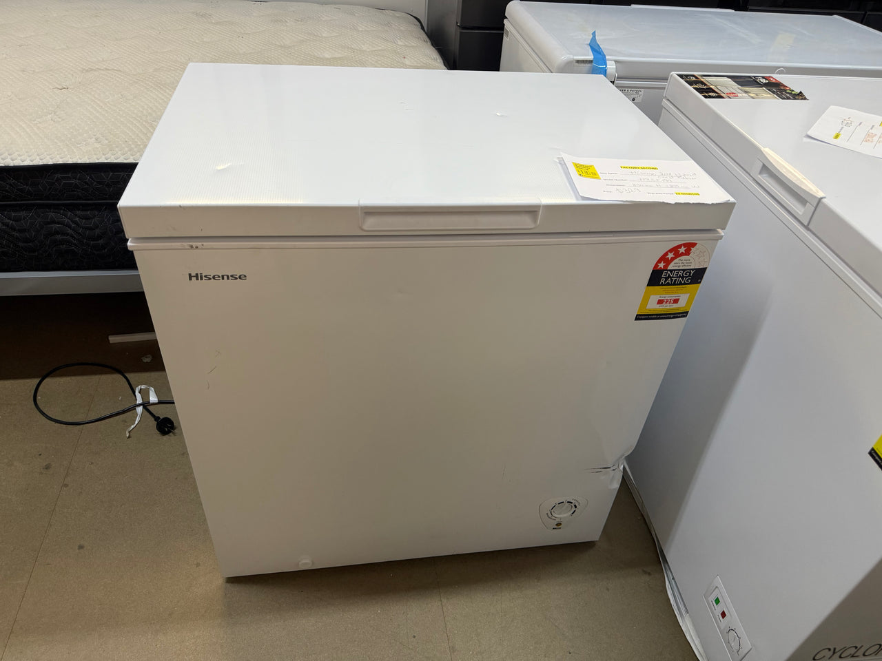 Buy Factory second Hisense HRCF199 200L Hybrid Chest Freezer (White) HRCF199 |  | [product_variant] | Second Hand Appliances Geebung Brisbane