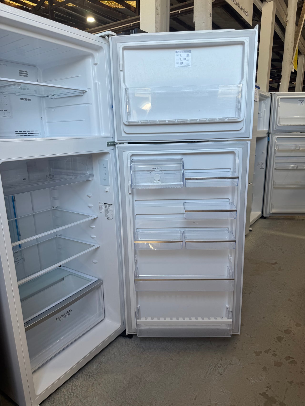 Buy Second hand Westinghouse WTB4600WC 431-litre top-mount refrigerator |  | [product_variant] | Second Hand Appliances Geebung Brisbane