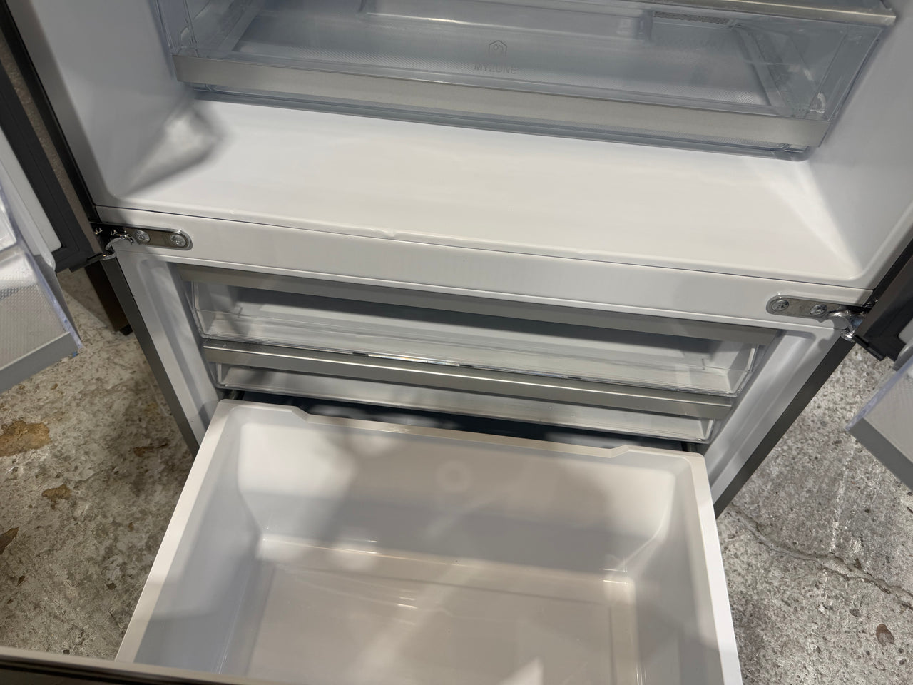 Factory second Haier HRF520FHS – 489L French Door Refrigerator