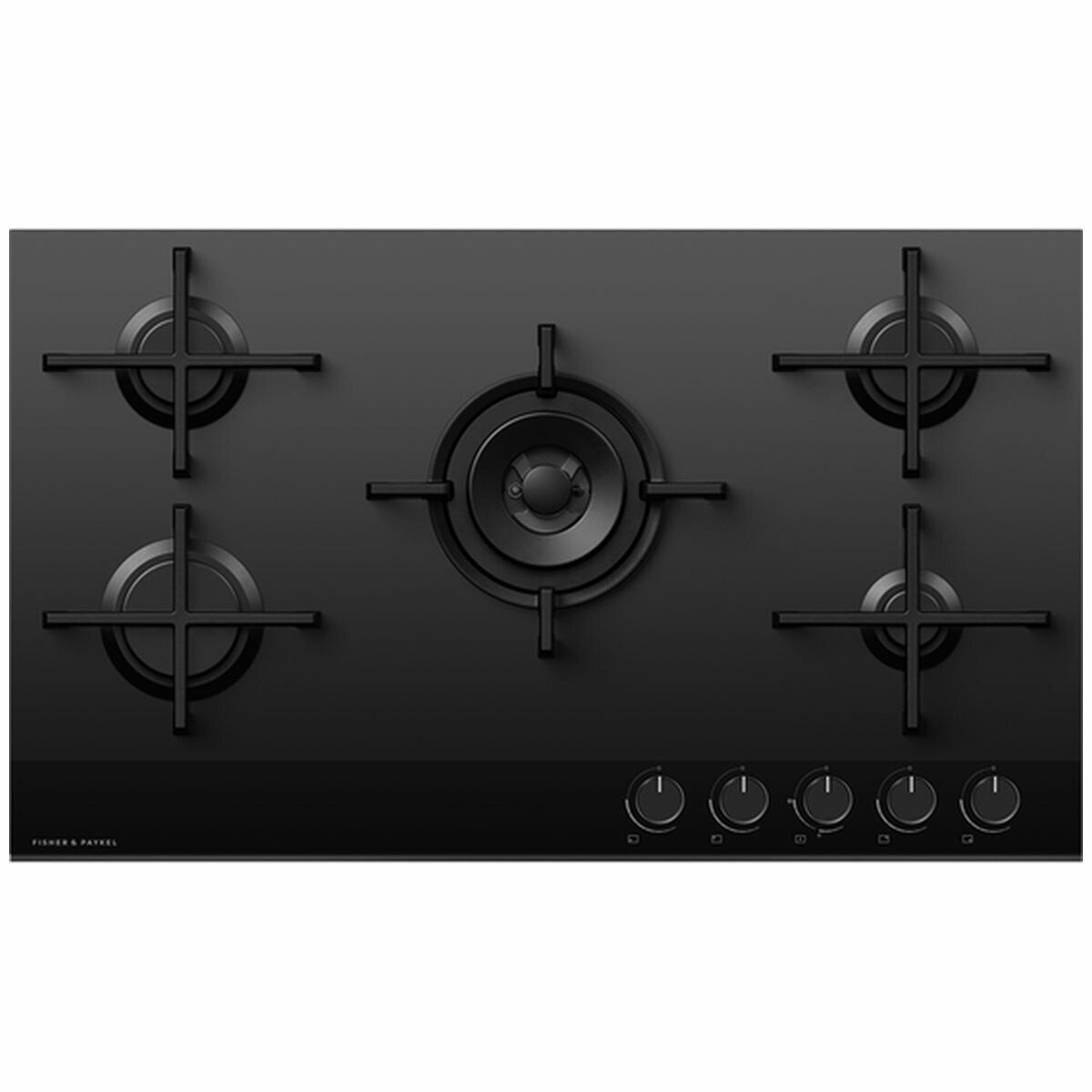 Factory second Fisher & Paykel 90cm Gas Cooktop CG905DNGGB4 - Second Hand Appliances Geebung