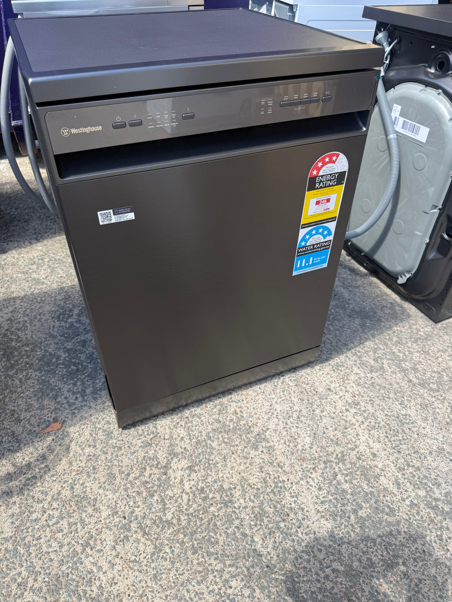 Factory second Westinghouse 60cm Dark Stainless Freestanding Dishwasher – WSF6606KXC