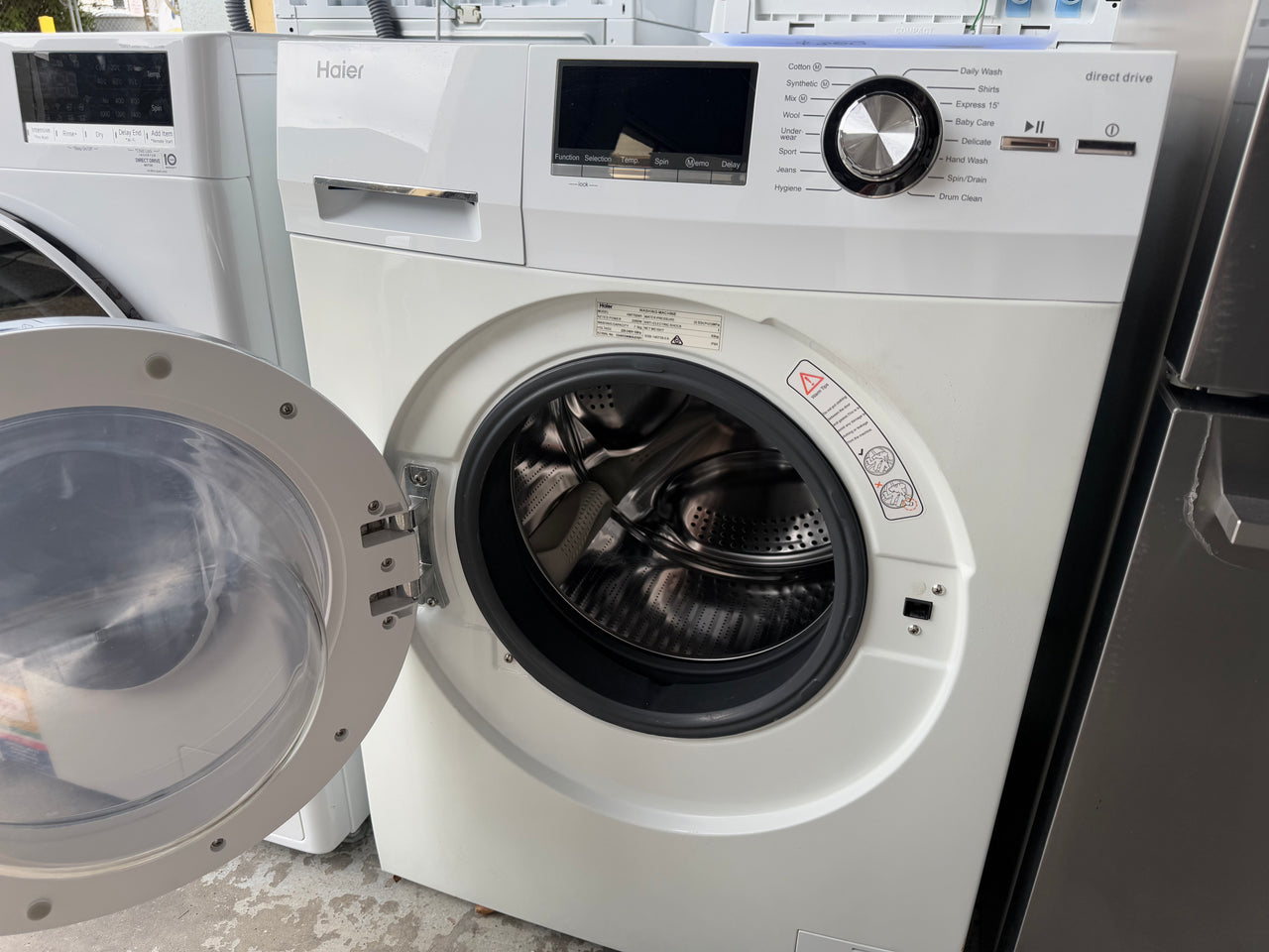 Second hand Haier HWF75DW1 7.5kg Front Load Washing Machine