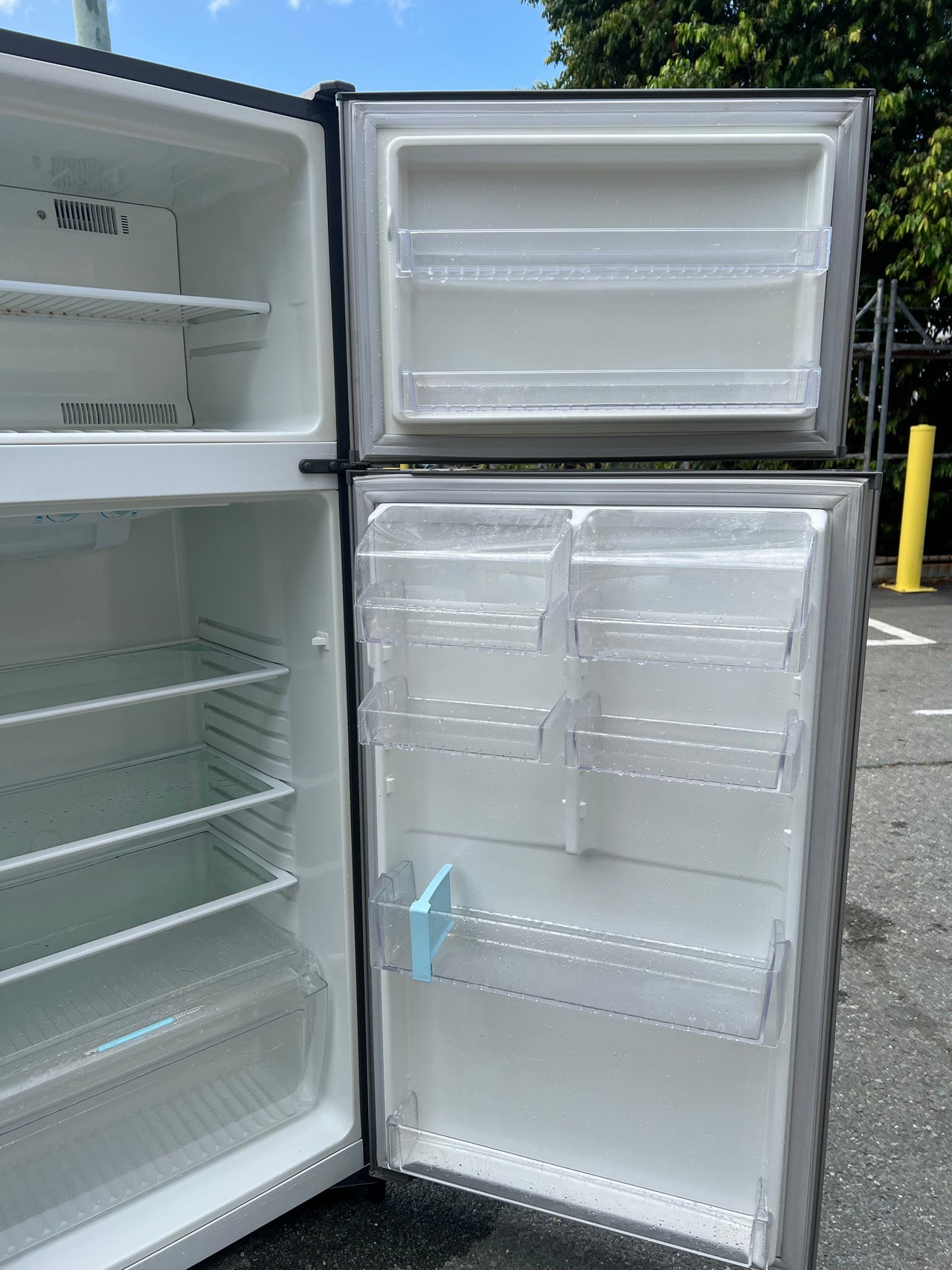 Second hand 390l Simpson top mounted fridge freezer STM3900MA - Second Hand Appliances Geebung