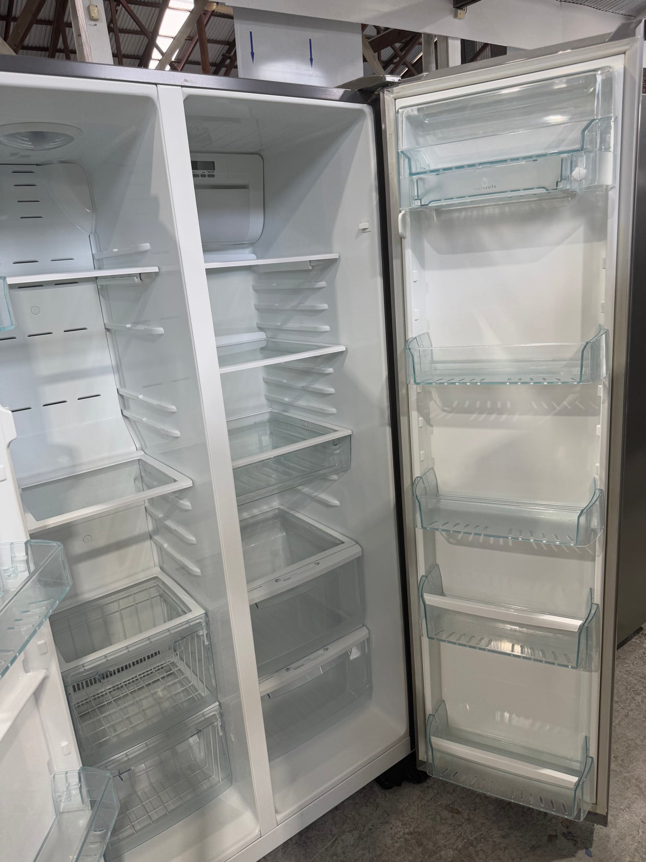 Second hand Westinghouse WSE6100SF – 610L Side-by-Side Refrigerator