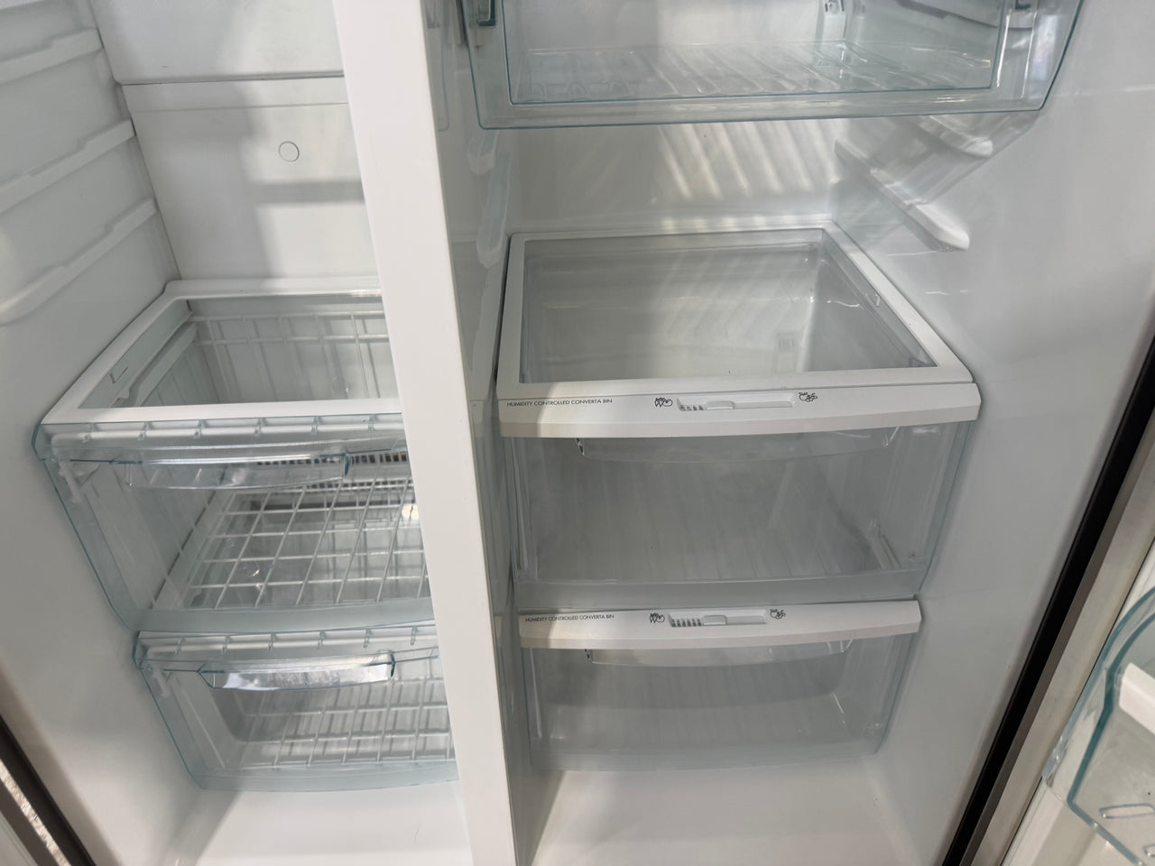 Second hand Westinghouse WSE6100SF – 610L Side-by-Side Refrigerator