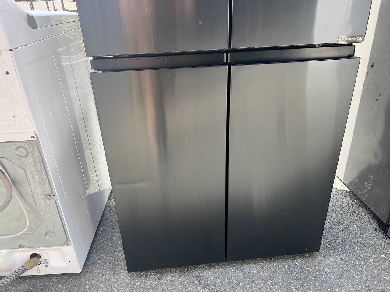 Factory second Hisense 454L French Door Refrigerator Model: HRCD454BW - Second Hand Appliances Geebung