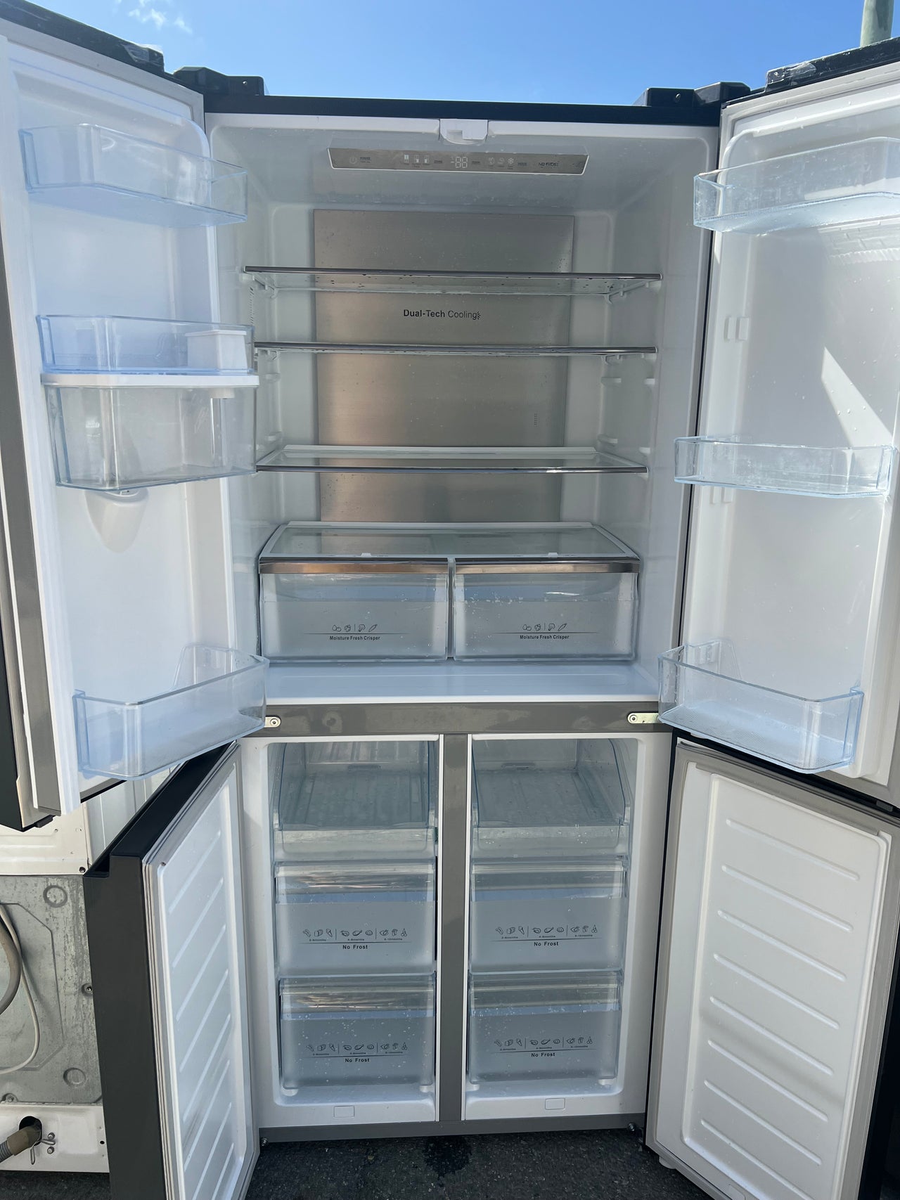 Factory second Hisense 454L French Door Refrigerator Model: HRCD454BW - Second Hand Appliances Geebung