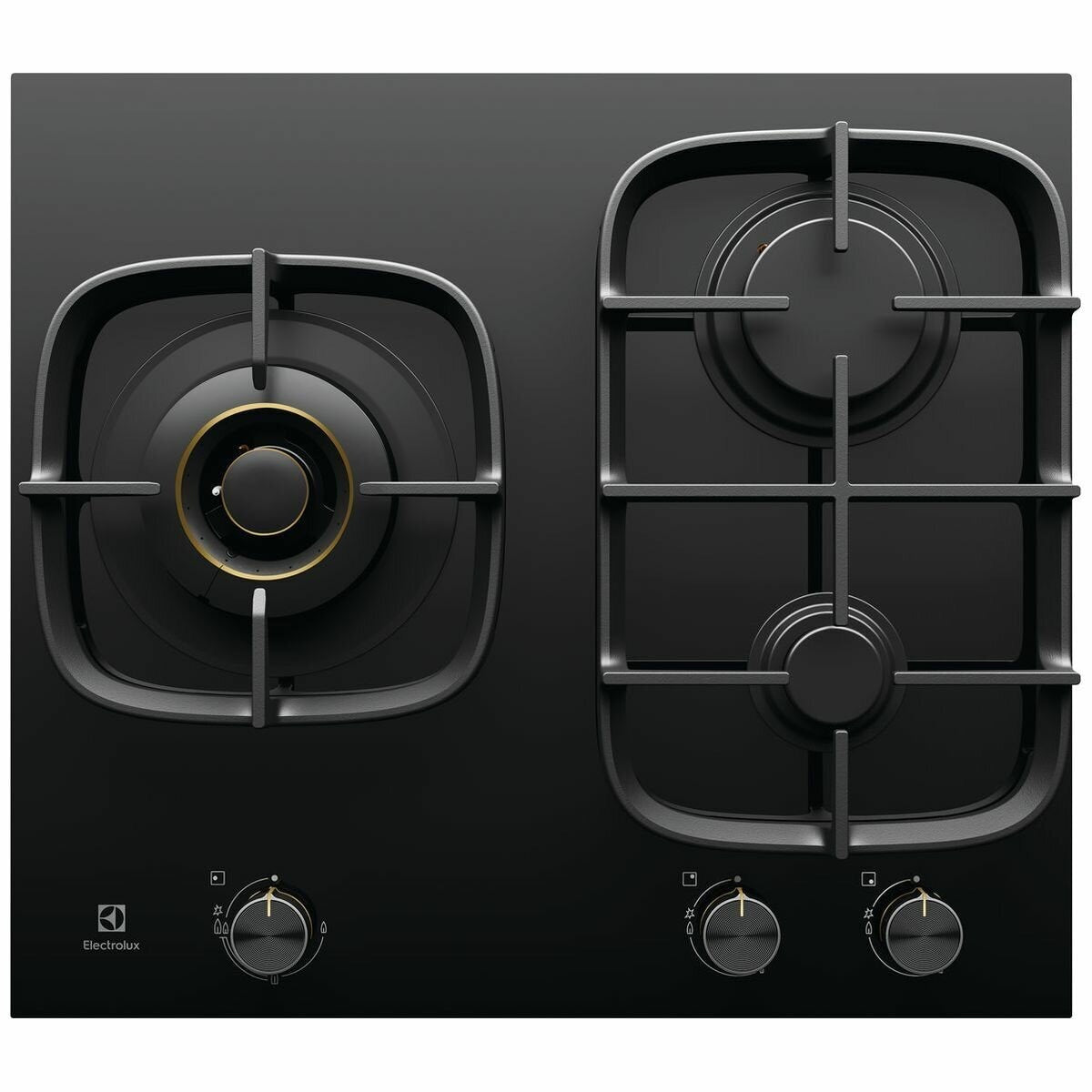 Factory second Electrolux 60cm UltimateTaste 900 3 burner gas cooktop EHG635BE - Second Hand Appliances Geebung