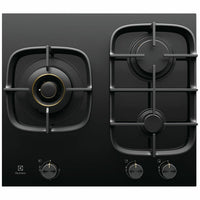 Thumbnail for Factory second Electrolux 60cm UltimateTaste 900 3 burner gas cooktop EHG635BE - Second Hand Appliances Geebung