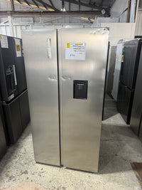 Thumbnail for Factory second Hisense HRSBS540SW 541 L PureFlat Side-by-Side Refrigerator – Silver / Stainless Steel