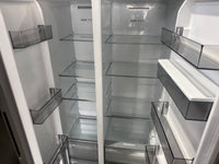 Thumbnail for Factory second Hisense HRSBS540SW 541 L PureFlat Side-by-Side Refrigerator – Silver / Stainless Steel