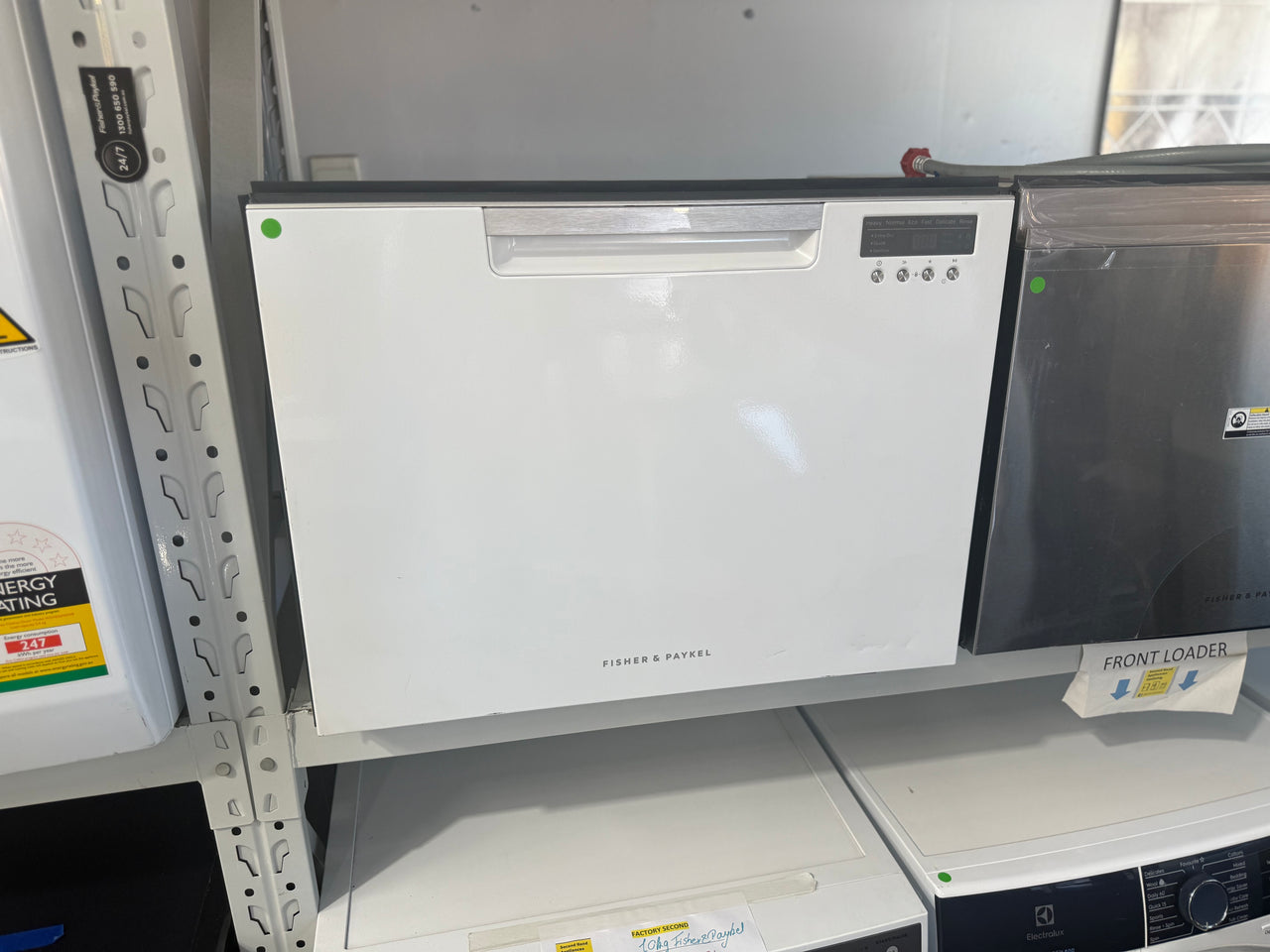 Factory Second Fisher&Paykel Single Tall DishDrawer™ Dishwasher – White (DD60SCTW9)
