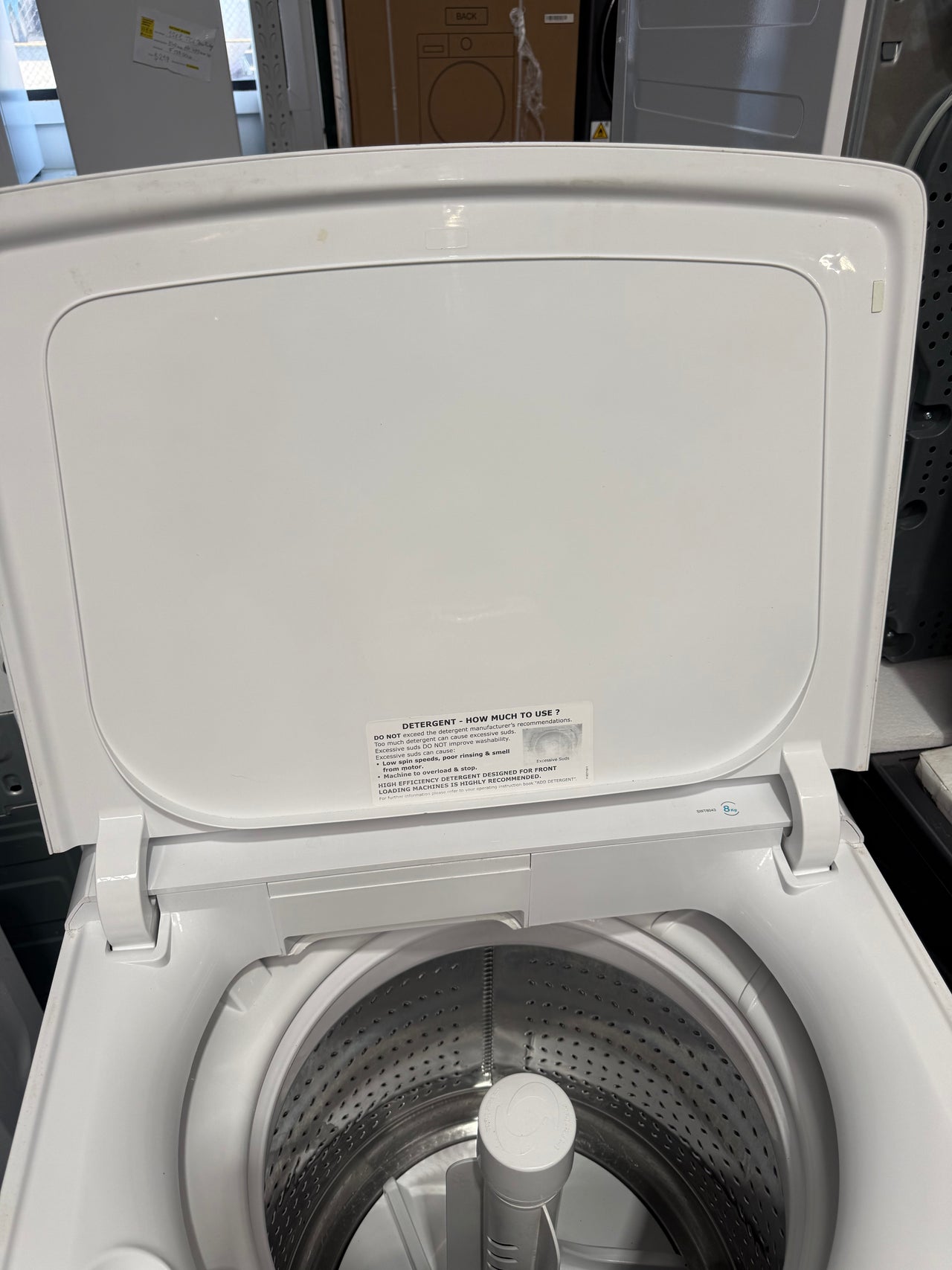 Second hand Simpson 8kg Top Load Washing Machine – SWT8043